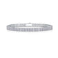 Light And Shadow Around The Wrist - Set With Top Quality Morganite On S925 Silver Electroplated Platinum Hand Chain Diamond Jewelry Bracelet Luxury Fashion Jewelry.