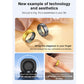 R6 Smart Health Ring – Sleep, Heart Rate & Blood Oxygen Monitor | 5ATM Waterproof Fitness Tracker displayed elegantly