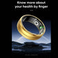 R6 Smart Health Ring – Sleep, Heart Rate & Blood Oxygen Monitor | 5ATM Waterproof Fitness Tracker showcasing a sleek design.